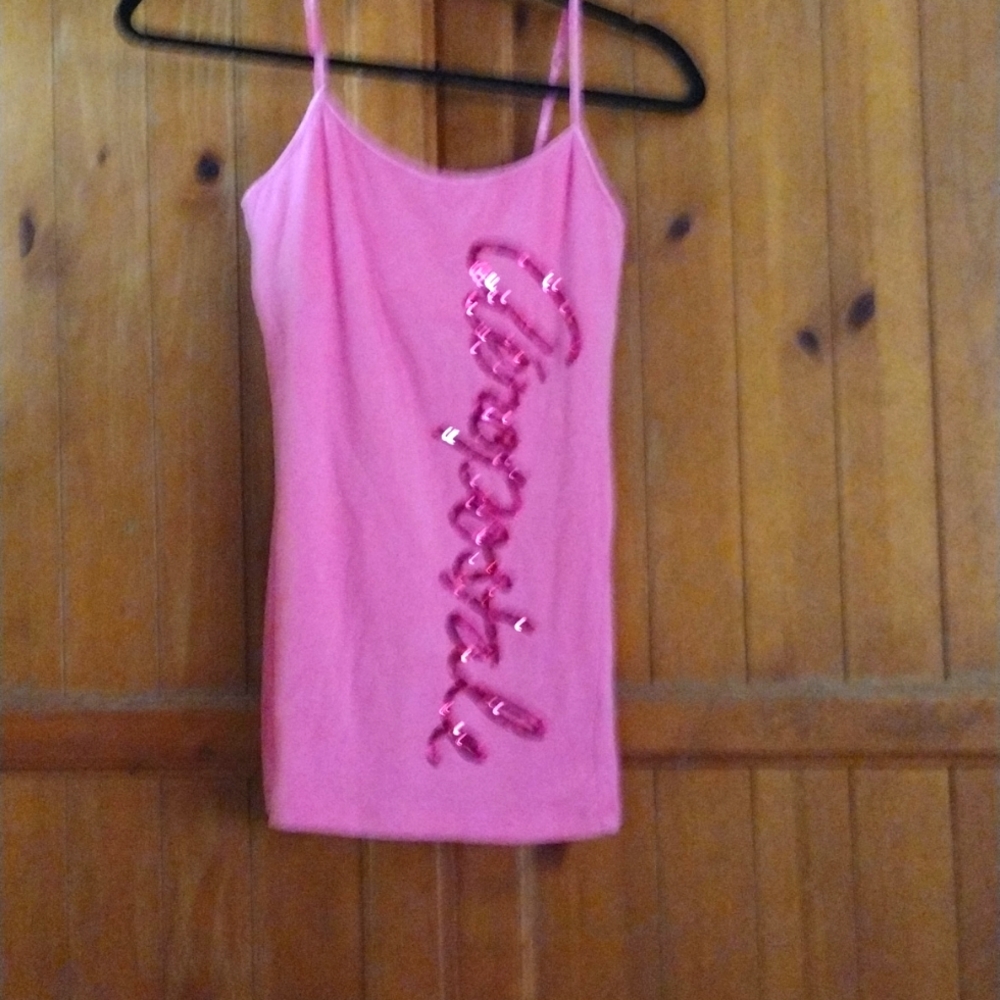 Aeropostale bright pink yoga tank!